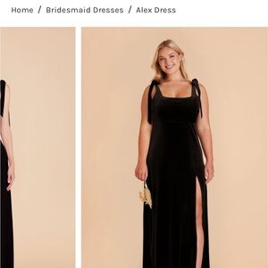 Birdy Grey Black Maxi Dress with Shoulder Ties